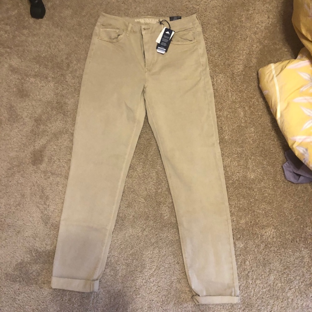Size 10 khaki tomgirl pants